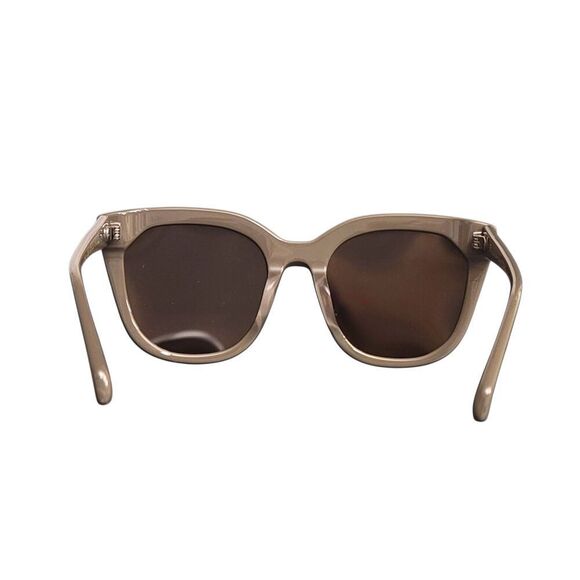 Diff Eyewear Make a Difference Neutral Taupe Chunky Cats Eye Sunglasses NEW Case - Picture 8 of 14